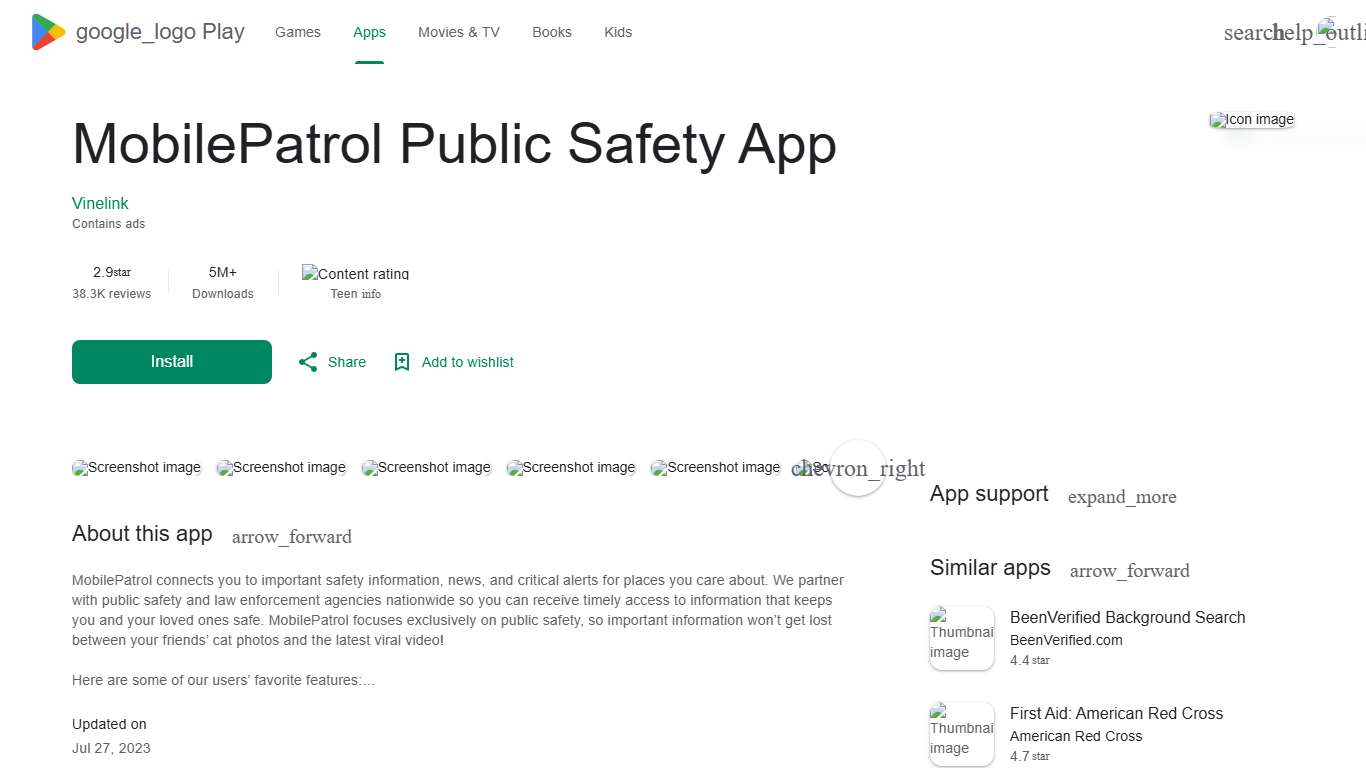 MobilePatrol Public Safety App - Apps on Google Play